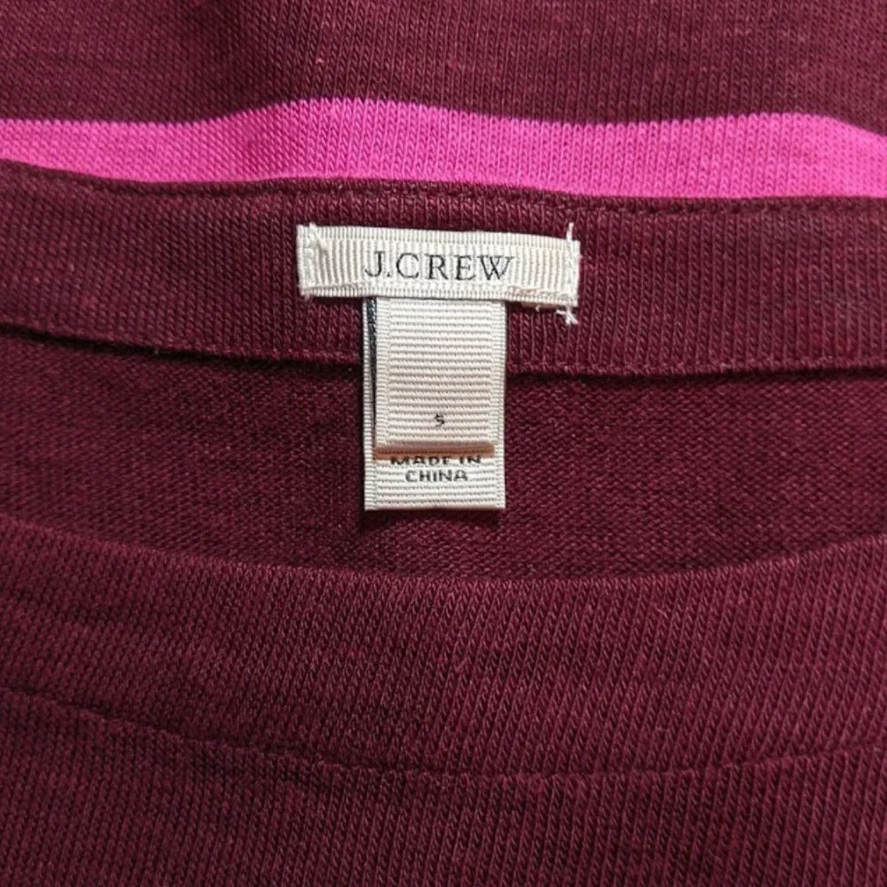 J. Crew | 'Rugby Stripe' Pullover Knit Sweater Top